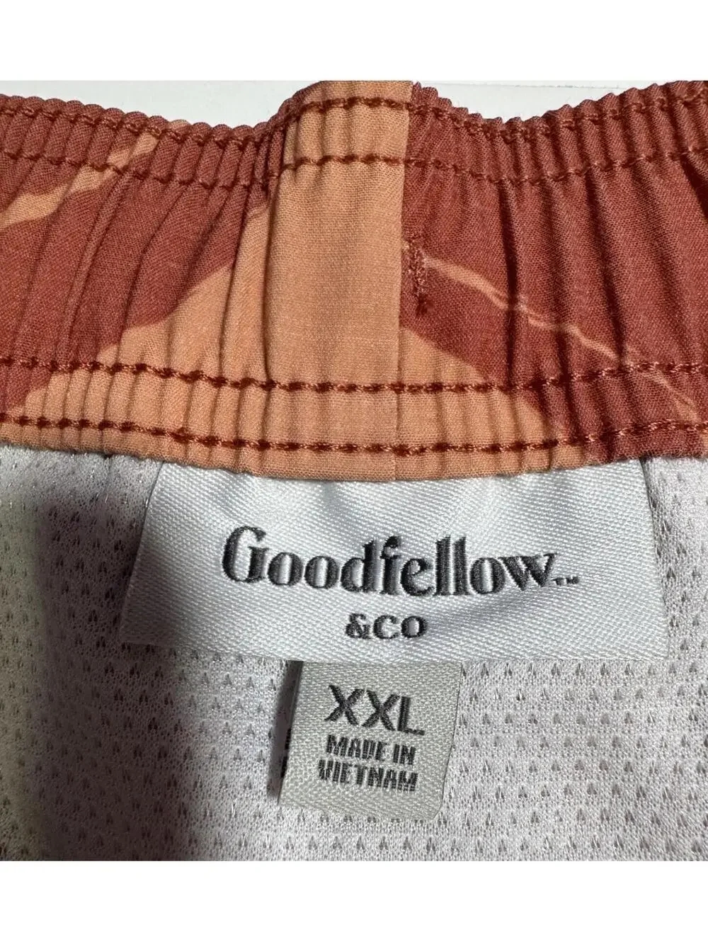Goodfellow Orange Floral Print 5